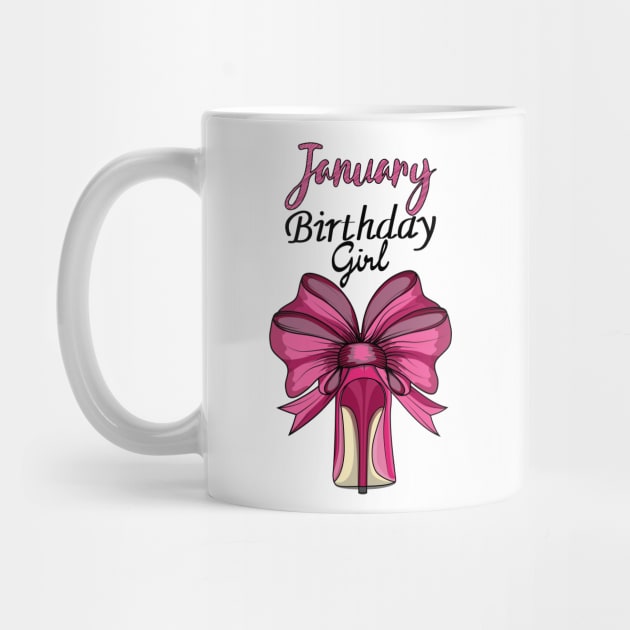 January Birthday Girl by Designoholic